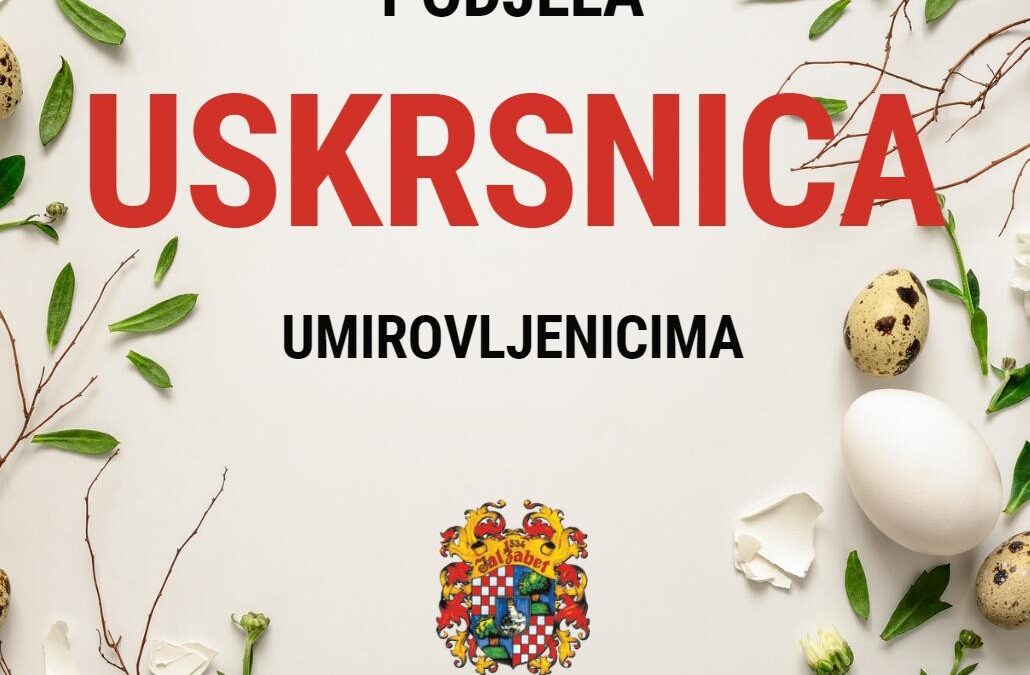 PODJELA USKRSNICA UMIROVLJENICIMA