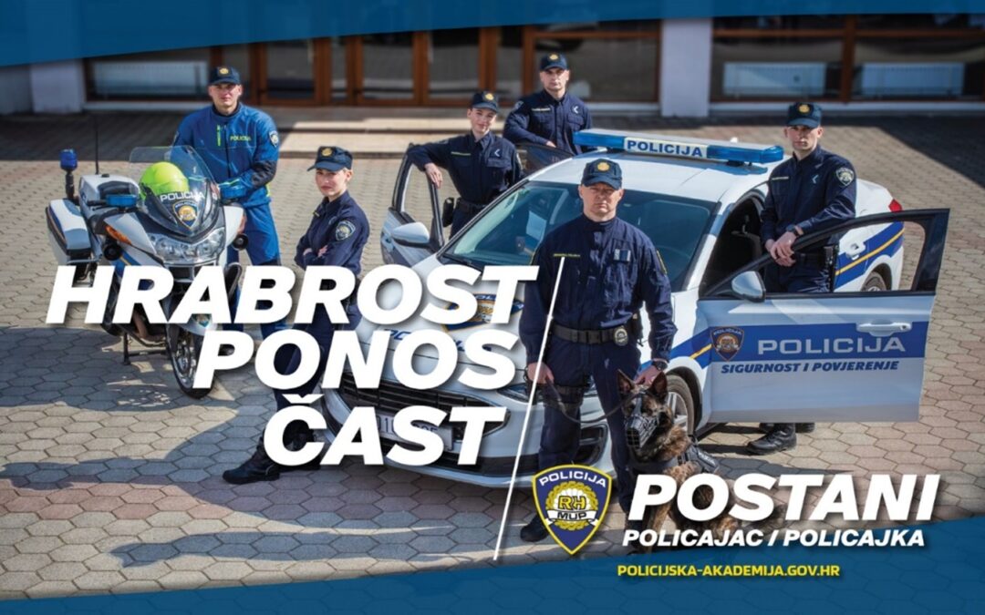 MUP – natječaj za upis polaznika/učenika za zanimanje “policajac -policajka”